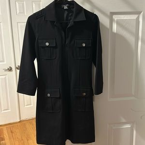 Etcetera “Bravard” Black Shift dress